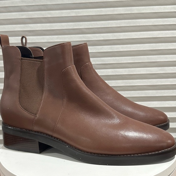 🌸COLE HAAN🌸 Waterproof Nora Grand Series
Brown Leather Ankle Boots Size:11B - Picture 4 of 14